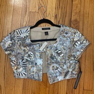 Sequin bolero